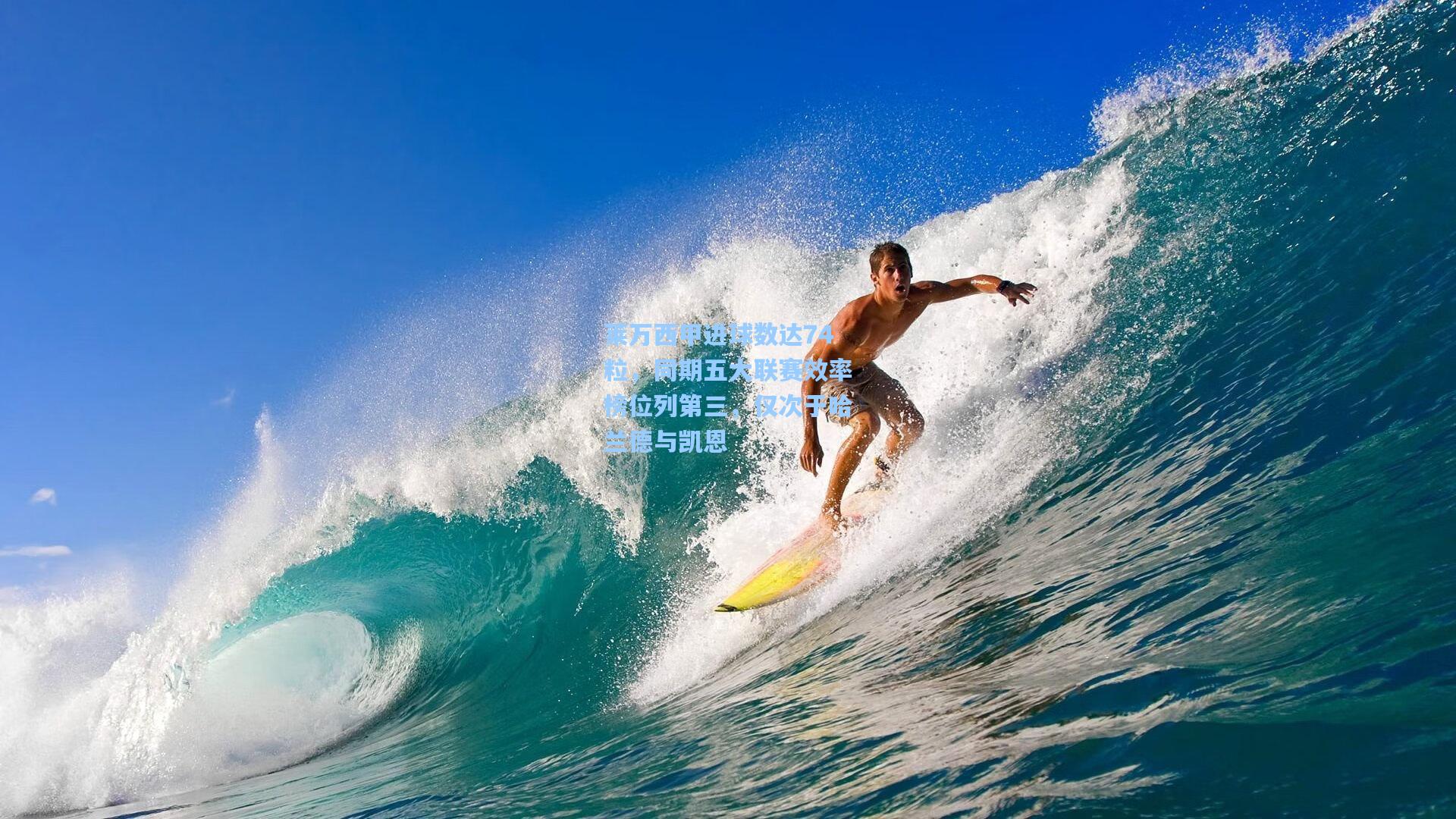 莱万西甲进球数达74粒，同期五大联赛效率榜位列第三，仅次于哈兰德与凯恩